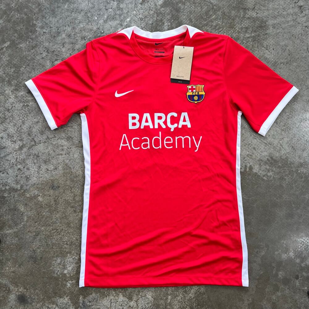 Nike FC Barcelona Barça Academy Charlotte #5 Soccer Jersey Men’s S NWT